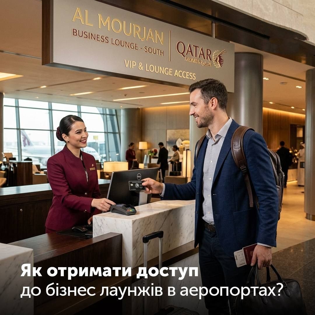 Як отримати доступ до бізнес лаунжів в аеропортах?